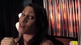 Blonde and brunette friends boldly choose strapon play over going out, fingering and masturbating passionately