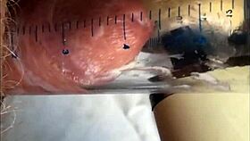 he cums after vibrator on his soft cock