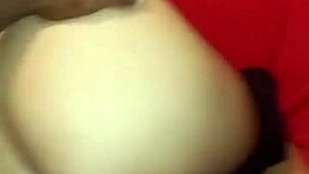 Happy cuckold watches his wife with natural tits get anal and blowjob from big black cock.