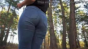 Worship My Wiggling Ass In Tight Blue Jeans Now