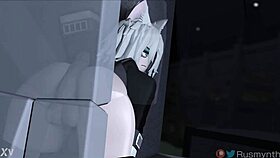 Anti Gets Railed Hard From Behind And Gets Cum In Her Ass