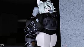 Anti Gets Railed Hard From Behind And Gets Cum In Her Ass