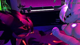 furries explore wild first time in vrchat. virtual furry action heats up fast with newbies!