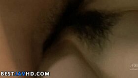 Four Naughty Guys Deliver Nozomi Hazuki a Wild Deep Throat in Asian 3some