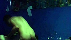 After the party, I sneaked out to visit the neighbor