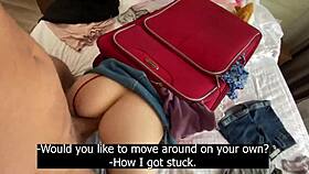 dumb stepsister stuck in a suitcase