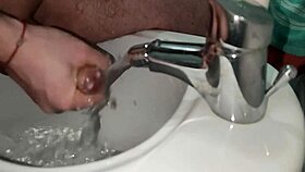 Shaving leads to excitement and climax