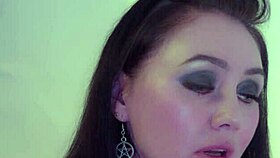 Lecherous woman pegs her guy hard and gets sticky cum. What’s her next move?