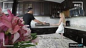 the slutty nanny says she got caught putting on a show for fans