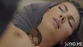 teenie with small tits learns to engulf cock well in hardcore ball licking competition.