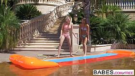 eliza jane and tara ashley slip and slide in hidden hardcore