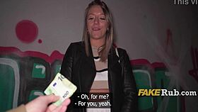 French Milf Caught Masturbating in Public Paid