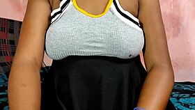 Amateur Roleplay: Horny Indian Babe Bangs Neighbor