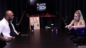 julia fontanelli wants to be a slut in this sheer red outfit for the job.