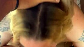 I luv suckin her cock an ridin that nice dick, gettin all the cum on my face!