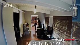 Creepy spycam catches rough sex after blind date, huh?