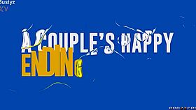 couple's happy ending massage with hailey rose and sinatra monroe 😘