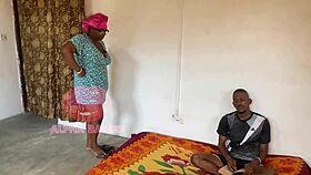 Sex-starved mummy seduces stepson in missionary, making him pound her pussy like a champ 😈🍆