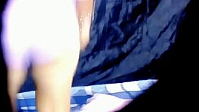 oh man, catching my mexican neighbor's big ass anal sex through the window was such a surprise with that hidden camera creampie