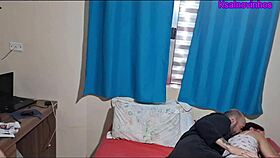 Wife Blindfolded, I Invite Friend for Sex Fun 😏