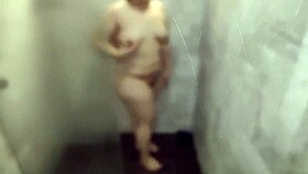 Horny shower session waiting for cock.