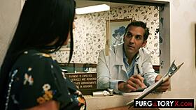 Angela White Drilled in Purgatoryx Dentist Scene