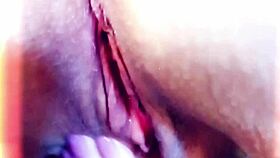 polishing my huge polish pussy close up?