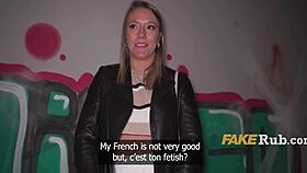 French Milf Caught Masturbating in Public Paid