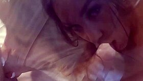 Monika Fox gets naked in the elevator for homemade sex in the hotel