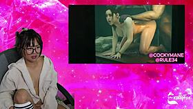 Exotiqfox teases in POV solo masturbation!