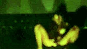 Beautiful Latina wife shares personal moment with husband