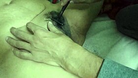 shikha shaves her pussy for monster cock action