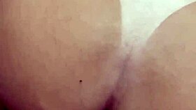 this nymph is suffering on the big dick, wow!