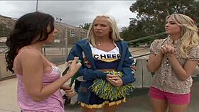 sydney capri stretched wide with toys and handjob