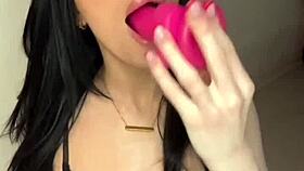 Amateur Slut Solo Masturbation with Toys in POV