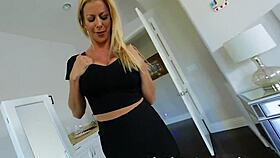 glorious milf gets big tits titfucked and jizzed on pov