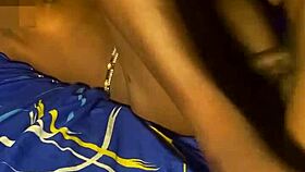 Epic Hardcore Banging My Ebony Teen Babe Bent Over with Big Cock