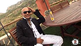 La Puta Perra SUBMITS To Her Amo With A Monster COCK Outdoor BLOWJOB