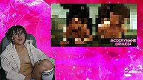 Exotiqfox teases in POV solo masturbation!