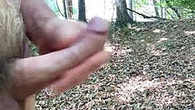 Clitlicker662 Flashes Hairy Body Naked in Nature Update