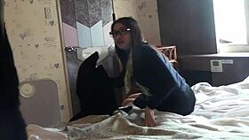 I’m curious about this beautiful mature Japanese lady sharing an intimate afternoon moment.