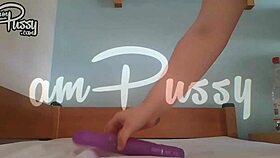 Fat Milf Teases Her Pussy With Vibrator?