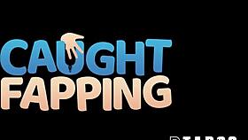 Bored in bathroom, Seth Gamble and Anna Claire Clouds beat off hard in taboo POV.