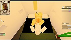 Hanging out with a pal in the yacht room Roblox condo RP collaboration with catalina2991