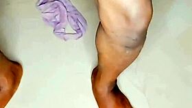 Standing fuck in chastity cage drives me wild!