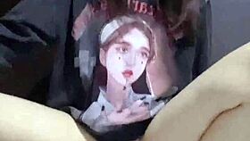 Amateur Masturbation Squirts Backstage