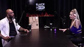 julia fontanelli wants to be a slut in this sheer red outfit for the job.