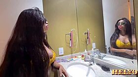 Wow, Brazilian Teen Came to Collect and Got Paid with Raw Action!