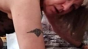 i'm the housewife getting my arse fucked hard, moaning loud with orgasmic sounds in this homemade vid