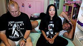 Answering sexy diaper fetish questions in behind the scenes part two